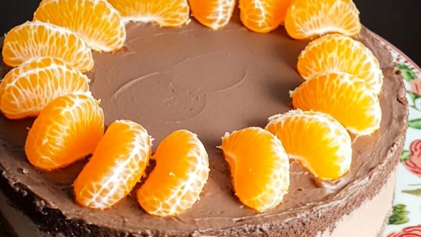 Nigella Chocolate Orange Cheesecake