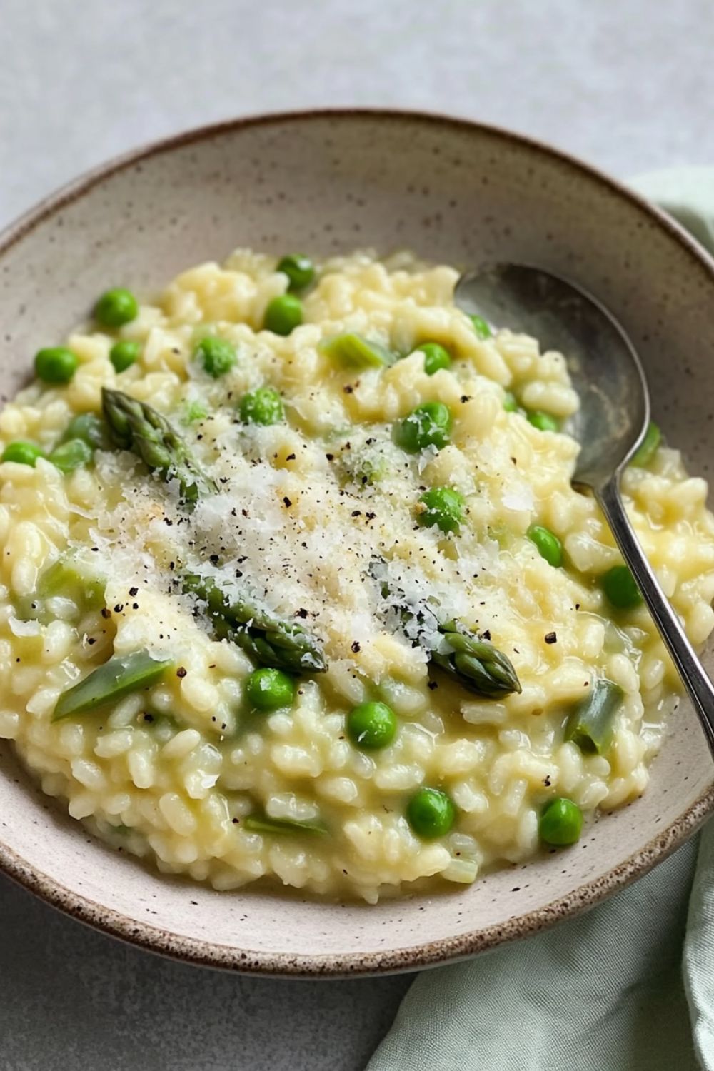 Nigella Pea And Asparagus Risotto