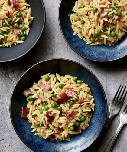 Nigella Pea And Ham Risotto