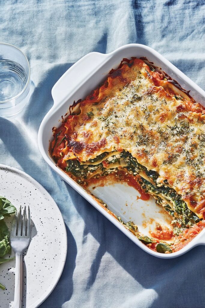 Nigella Spinach And Ricotta Lasagne