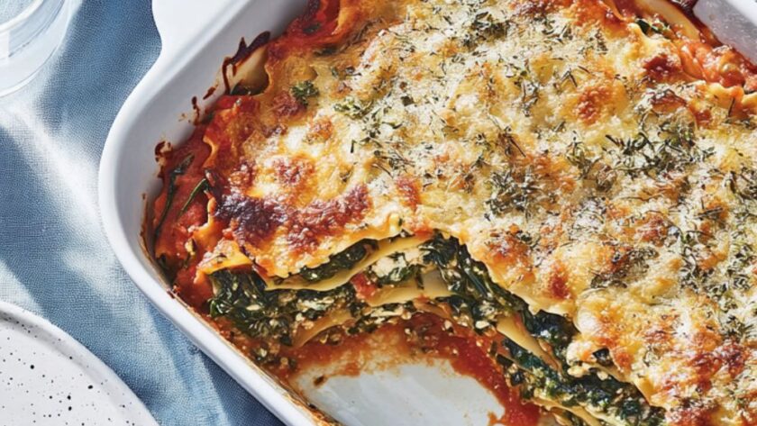 Nigella Spinach And Ricotta Lasagne