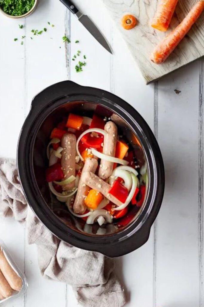 Hairy Bikers Slow Cooker Sausage Casserole 