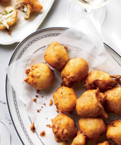 James Martin Crab Beignets