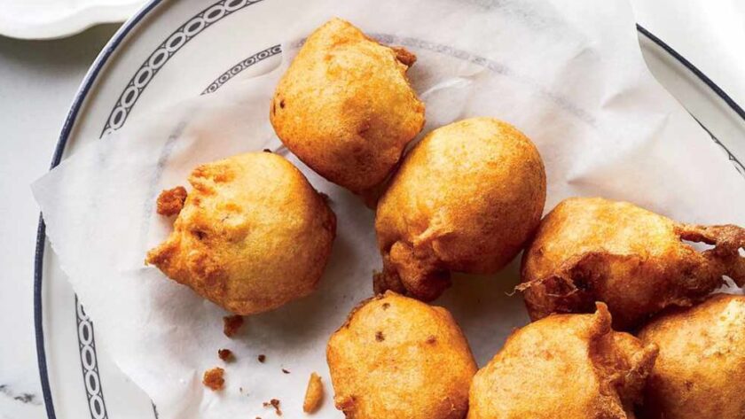 James Martin Crab Beignets