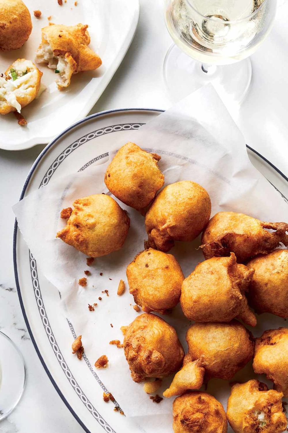 James Martin Crab Beignets