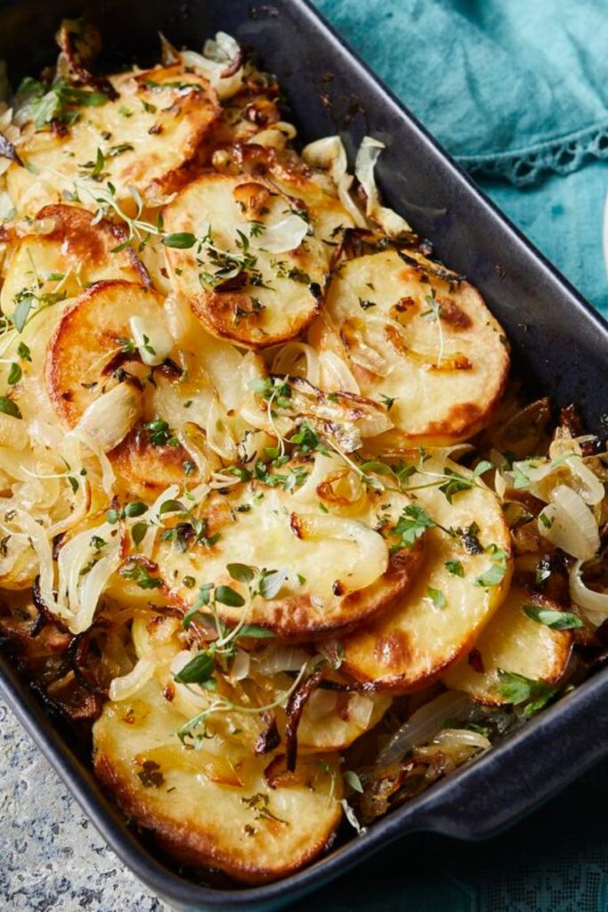 James Martin Lyonnaise Potatoes