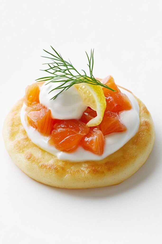 Nigella Smoked Salmon Blinis