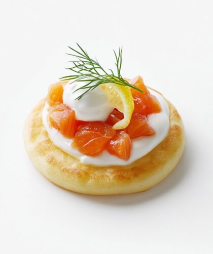 Nigella Smoked Salmon Blinis