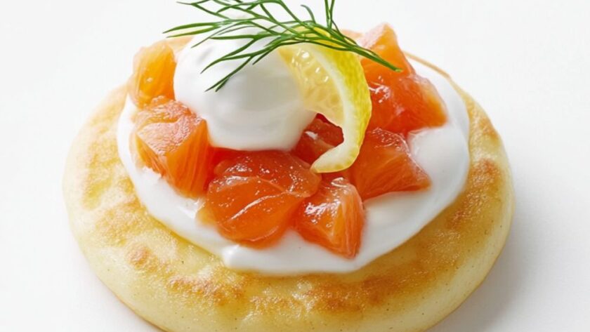 Nigella Smoked Salmon Blinis