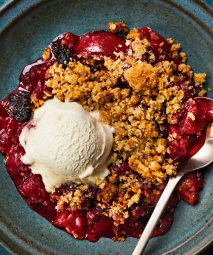 Nigel Slater Plum Crumble