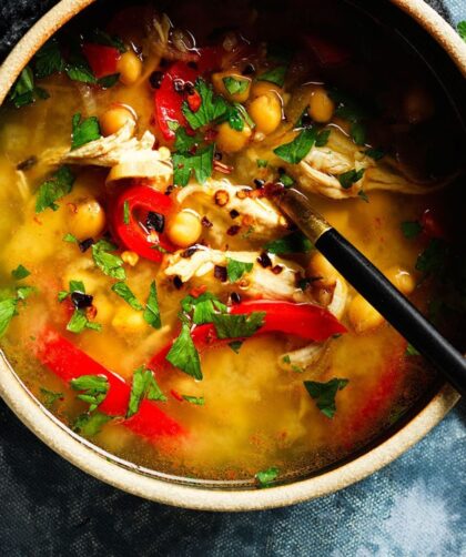 Leftover Turkey Soup