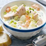 Salmon And Shrimp Chowder