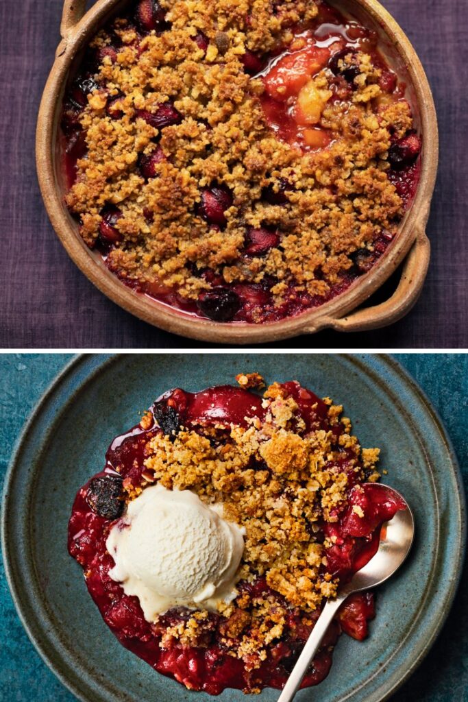 Nigel Slater Plum Crumble