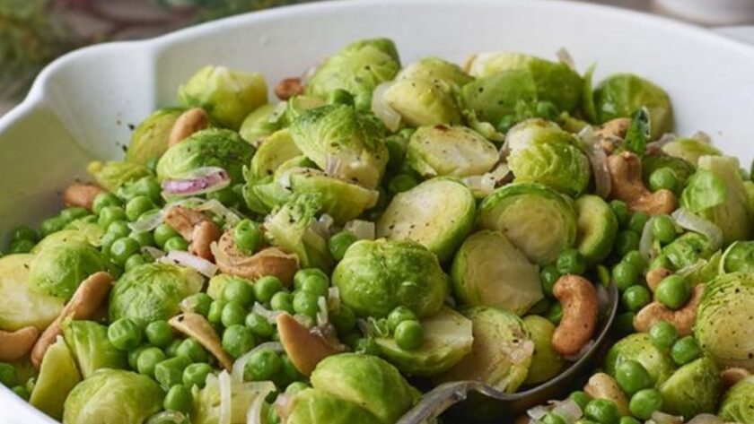 Mary Berry Christmas Sprouts And Peas