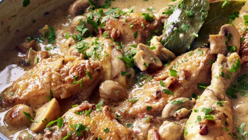 Nigel Slater Coq Au Riesling