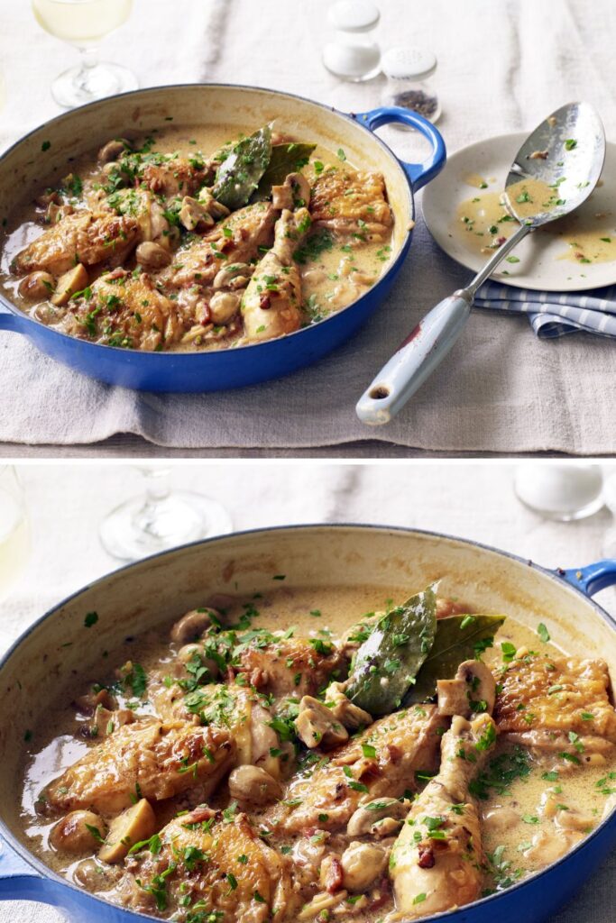 Nigel Slater Coq Au Riesling