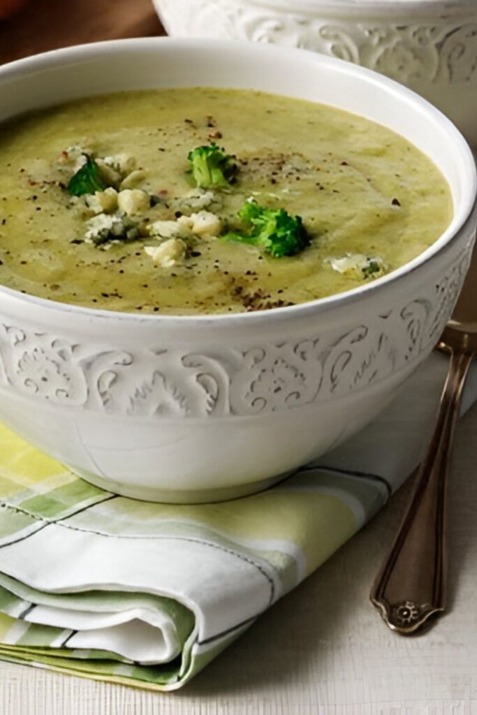 Broccoli Cauliflower And​ Stilton Soup​