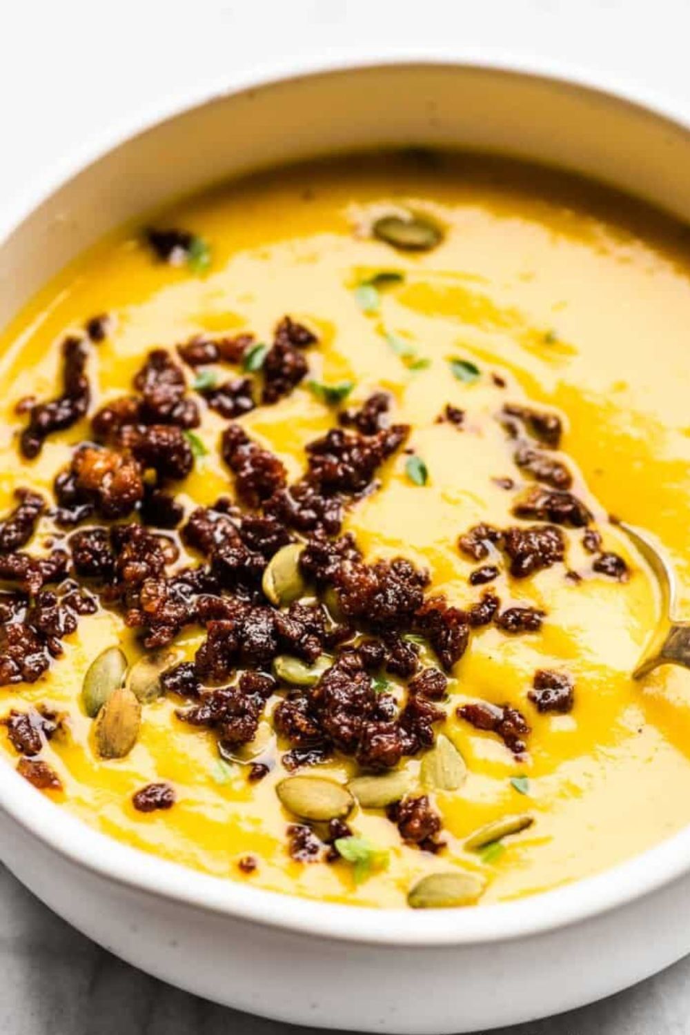 Butternut Squash And Chorizo Soup​