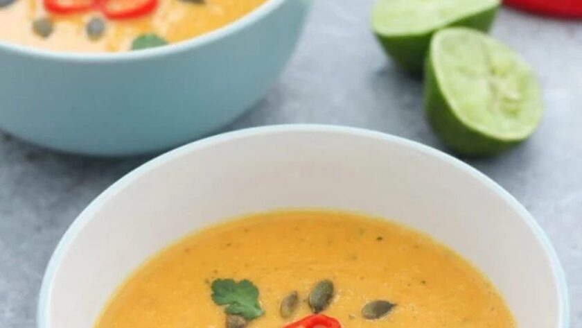 Butternut Squash Chili Coconut Soup​ UK