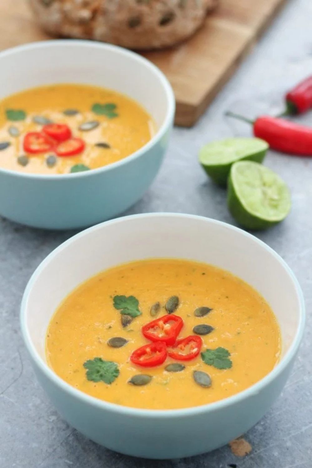 Butternut Squash Chili Coconut Soup​ UK