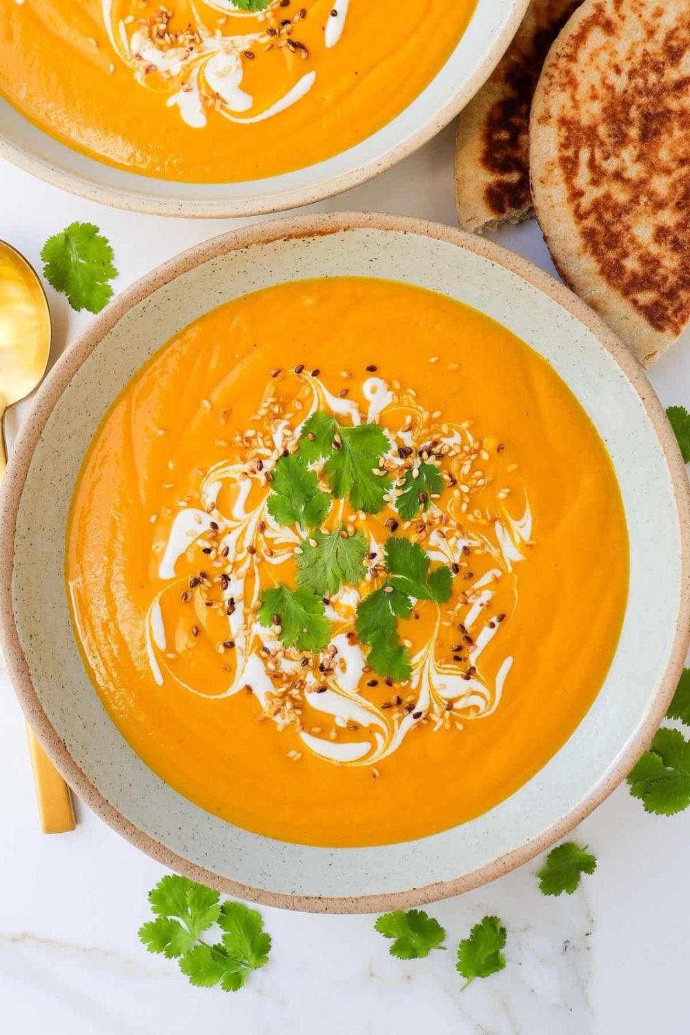 Carrot Butter Bean Soup​