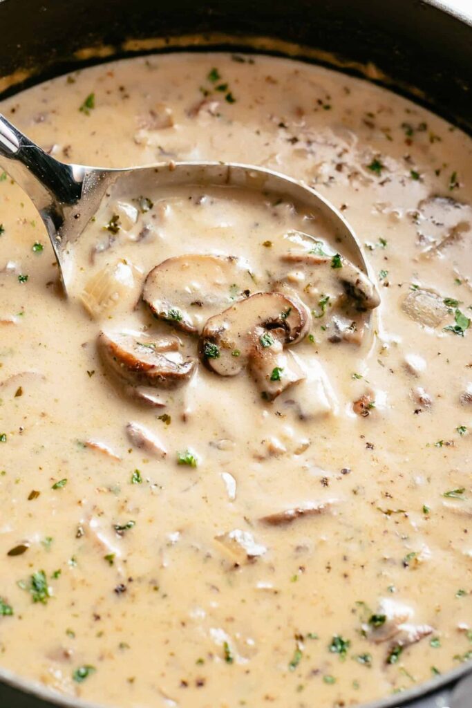 Chicken And Mushroom Soup Recipe UK​