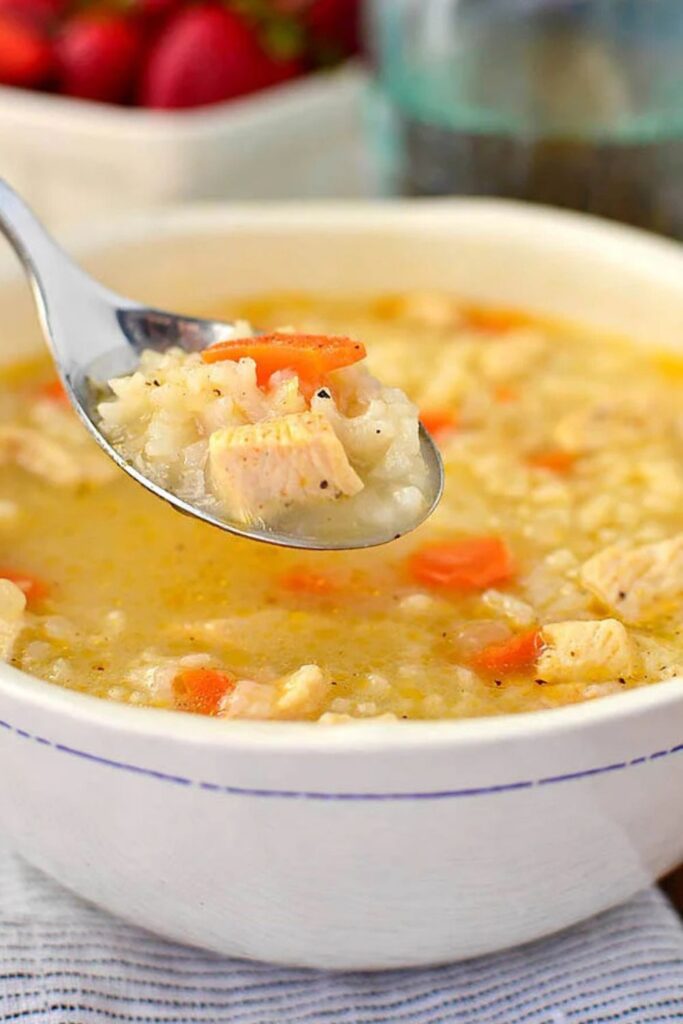 Chicken And Rice Soup Recipe UK​