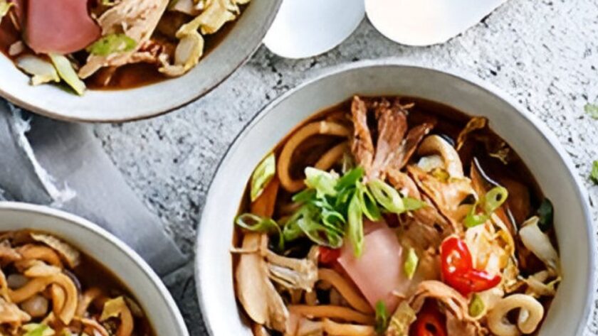 Chinese Chicken Noodle Soup Recipe UK​