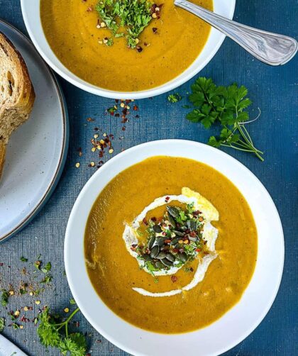 Courgette And Carrot Soup