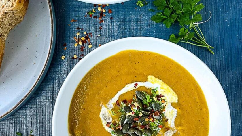 Courgette And Carrot Soup