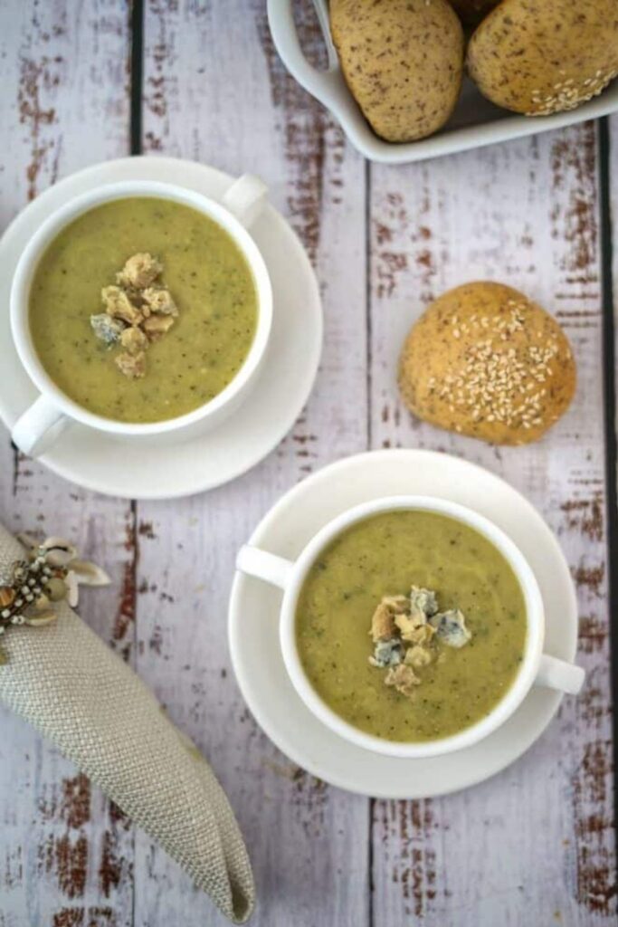 Courgette And Stilton Soup​