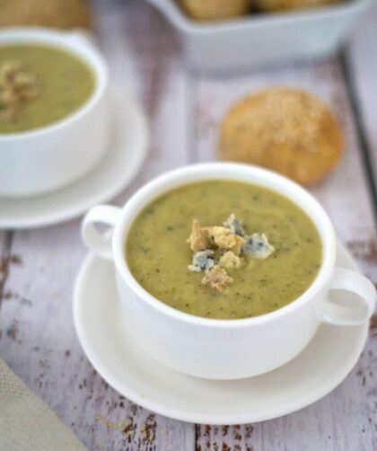 Courgette And Stilton Soup​