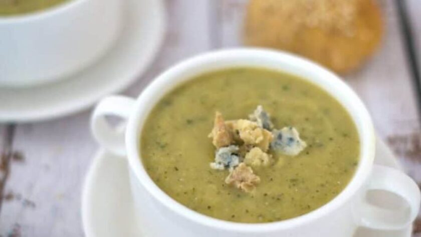 Courgette And Stilton Soup​