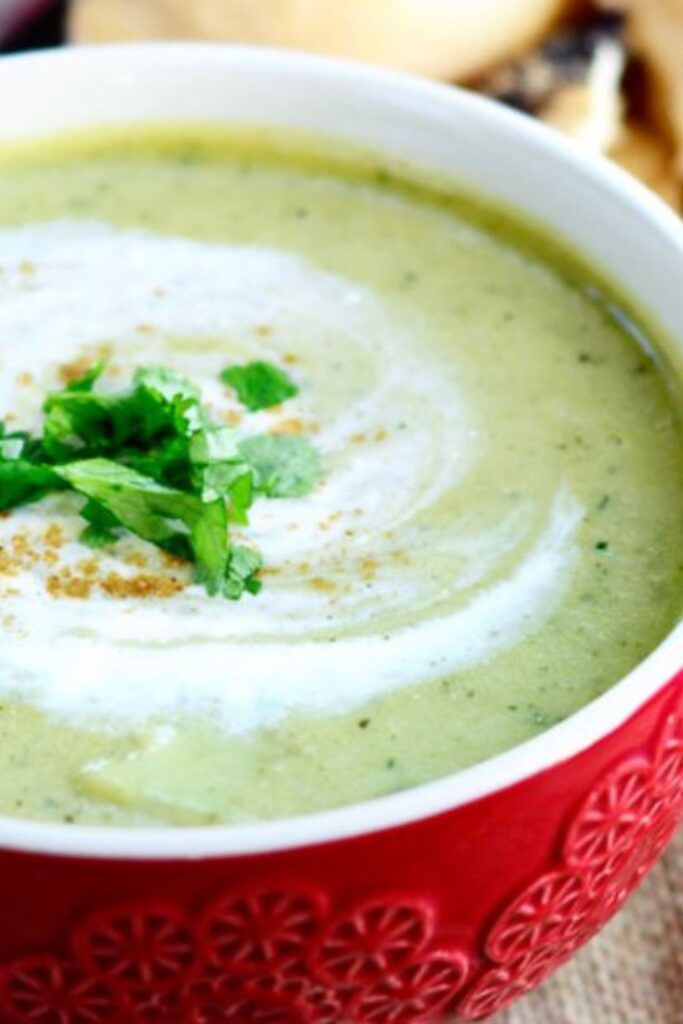 Courgette And Brie Soup​ UK