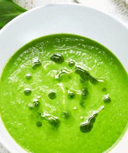 Courgette Pea And Basil Soup​