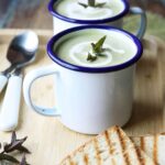 Courgette Pea And Mint Soup​