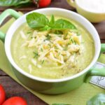 Courgette Potato And Cheddar Soup​