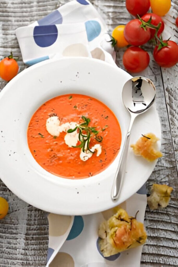 Cream Of Tomato Soup​ In Soup Maker