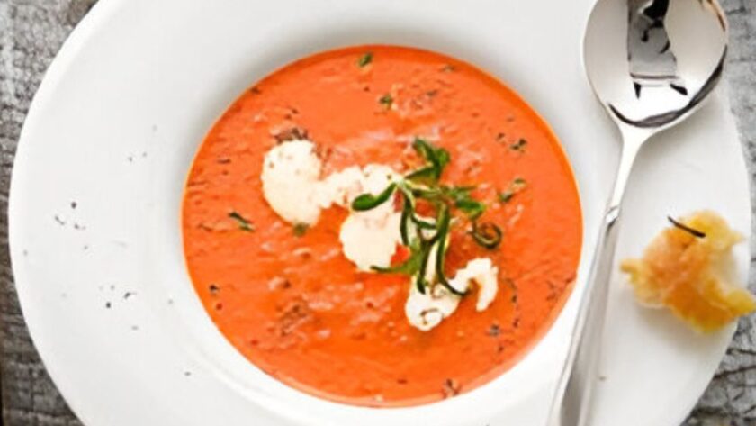 Cream Of Tomato Soup​ In Soup Maker