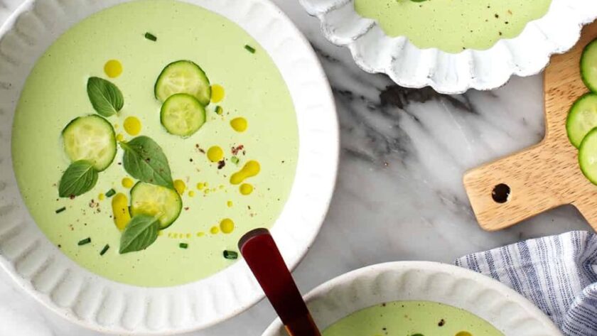 Cucumber Soup Recipe UK​