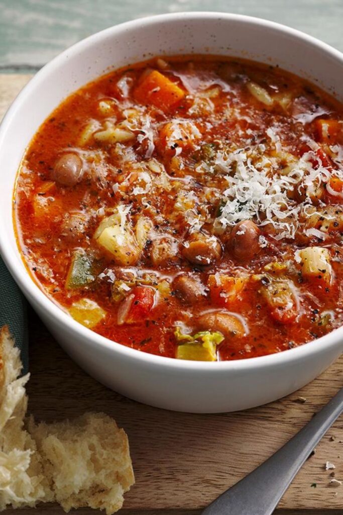 Easy Minestrone Soup Recipe UK​