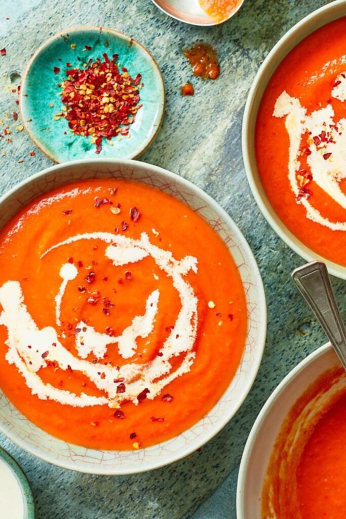 Easy Red Pepper Soup Recipe UK​