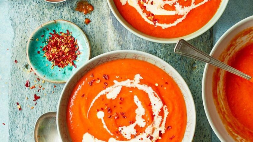 Easy Red Pepper Soup Recipe UK​