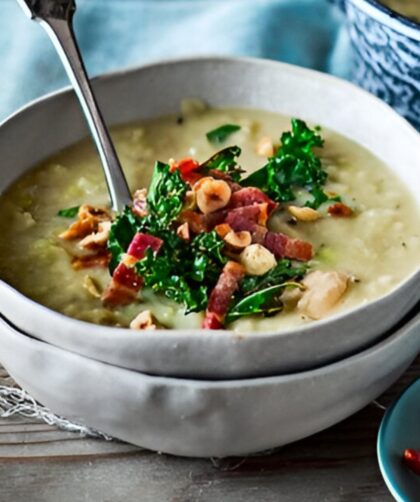 Leek And Butterbean Soup​