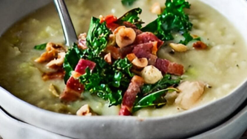 Leek And Butterbean Soup​