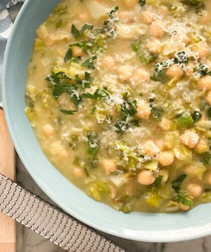 Leek And Chickpea Soup​