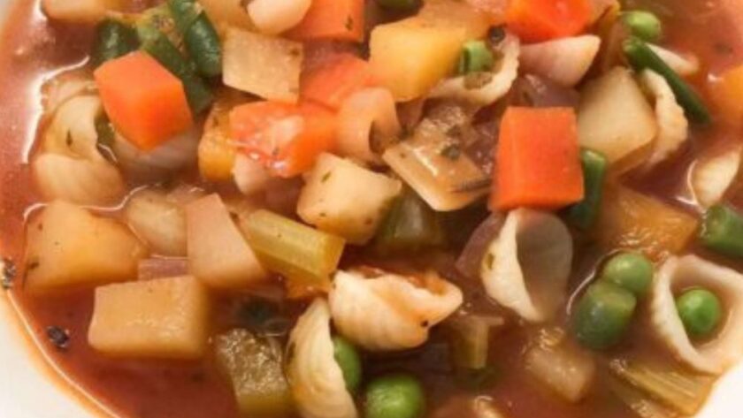 Minestrone Soup In A Soup Maker​