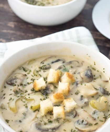 Mushroom Celery Soup​