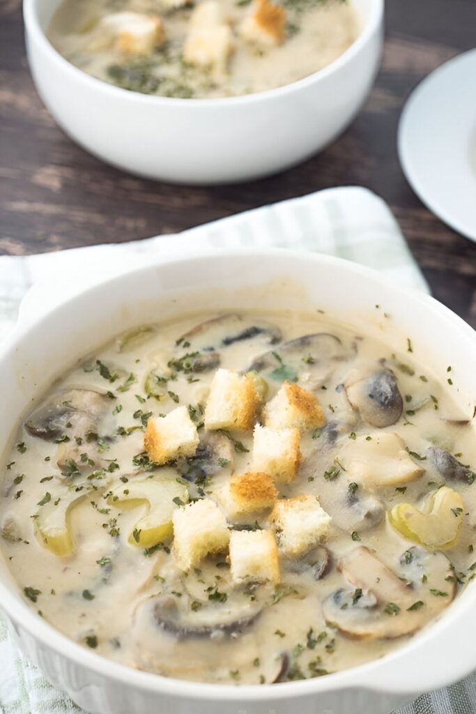 Mushroom Celery Soup​