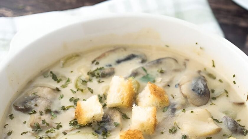 Mushroom Celery Soup​